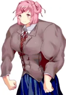 Sticker from DDLC @any_stick