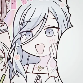 🩵 emoji ⲋⲏⲓⲍυⲕυ  ♡⸝⸝  @bluetand Telegram sticker 17 of 65