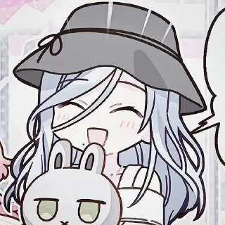 🩵 emoji ⲋⲏⲓⲍυⲕυ  ♡⸝⸝  @bluetand Telegram sticker 24 of 65