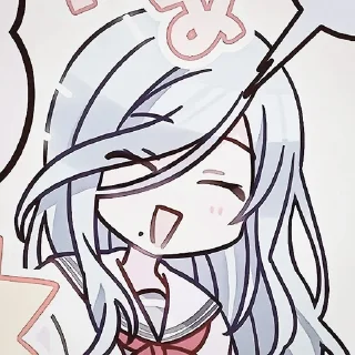 🩵 emoji ⲋⲏⲓⲍυⲕυ  ♡⸝⸝  @bluetand Telegram sticker 14 of 65