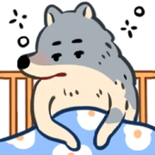 ⭐ emoji 野狼好朋友 @moe_sticker_bot Telegram sticker 20 of 40
