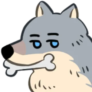 Sticker from 野狼好朋友 @moe_sticker_bot