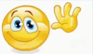 Sticker from cute