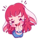 Sticker from Cute Bunny Girl