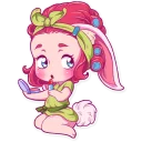 💅 emoji Cute Bunny Girl Telegram sticker 19 of 31