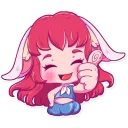 Sticker from Cute Bunny Girl