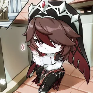 Sticker from ᅠ« @bbshddf + @genshinnbasds »