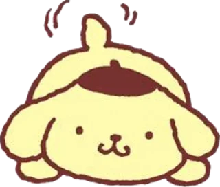 Sticker from pompompurin