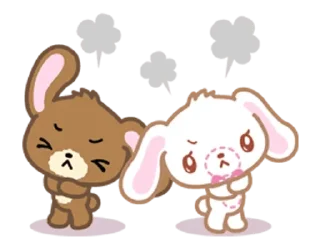 😠 emoji Sugarbunnies @kiwiys ㅤㅤㅤㅤㅤㅤㅤㅤㅤ Telegram sticker 5 of 38