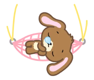 😴 emoji Sugarbunnies @kiwiys ㅤㅤㅤㅤㅤㅤㅤㅤㅤ Telegram sticker 1 of 38
