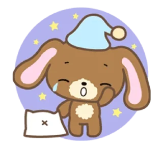 🥱 emoji Sugarbunnies @kiwiys ㅤㅤㅤㅤㅤㅤㅤㅤㅤ Telegram sticker 2 of 38