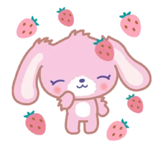 🍓 emoji Sugarbunnies @kiwiys ㅤㅤㅤㅤㅤㅤㅤㅤㅤ Telegram sticker 11 of 38