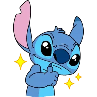 Sticker from Stitch