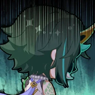 Sticker from Сяо