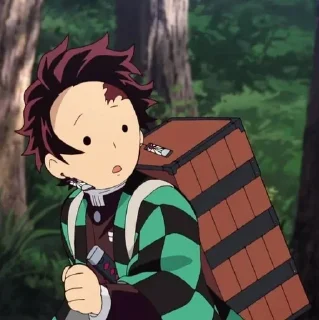 Sticker from kimetsu no yaiba