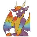 Sticker from Rainbow Dragon