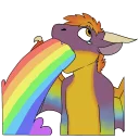 Sticker from Rainbow Dragon