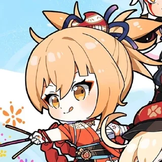Sticker from Yoimiya
by @stickers_ari