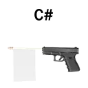 Sticker from Language gun