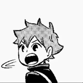 Sticker from HAIKYU !!! ВОЛЕЙБОЛ