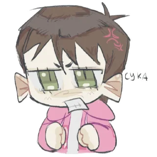 Sticker from Куссея от @Uni_Kari