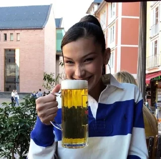 Sticker from weeeeeewert😼bella hadid