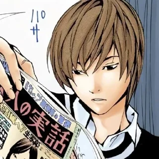 Sticker from Light Yagami | Death Note