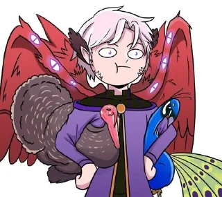 🐔 emoji ◇Архемаг Джодах◇ Telegram sticker 13 of 40