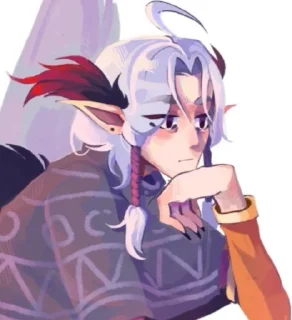 🤨 emoji ◇Архемаг Джодах◇ Telegram sticker 3 of 40
