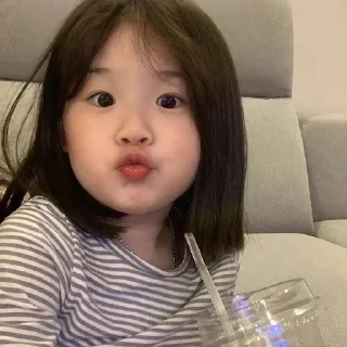❤️ emoji Cute baby by @usmontoev Telegram sticker 7 of 112