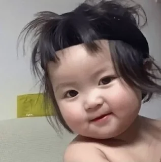 Sticker from Cute baby