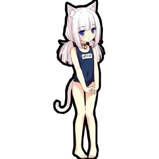 🤍 emoji 𝘷𝘢𝘯𝘪𝘭𝘭𝘢 𝘯𝘦𝘬𝘰𝘱𝘢𝘳𝘢 Telegram sticker 18 of 32