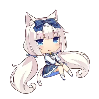 🤍 emoji 𝘷𝘢𝘯𝘪𝘭𝘭𝘢 𝘯𝘦𝘬𝘰𝘱𝘢𝘳𝘢 Telegram sticker 11 of 32