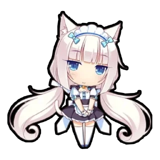 🤍 emoji 𝘷𝘢𝘯𝘪𝘭𝘭𝘢 𝘯𝘦𝘬𝘰𝘱𝘢𝘳𝘢 Telegram sticker 12 of 32