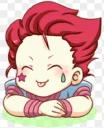 Sticker from Hisoka