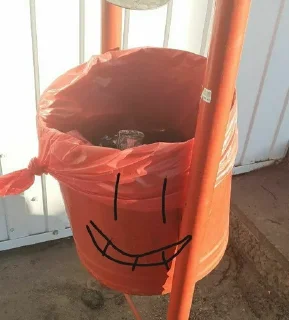 Мусорка кб от:@bebebebebebebebbe sticker 4