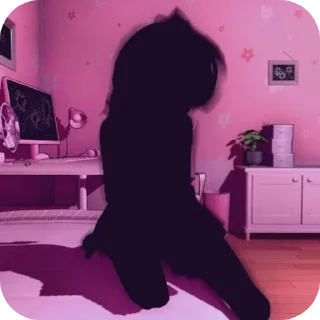 🛋 emoji 𖤛 Призрачная Мита||@Finiiik_i 𖤛 Telegram sticker 17 of 67
