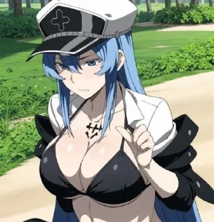 Sticker from Esdeath💙