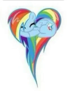 🩵 emoji My little poni @ai_li_nka Telegram sticker 7 of 24