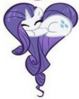 💜 emoji My little poni @ai_li_nka Telegram sticker 2 of 24