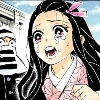 😢 emoji Незуко солнышко!! Telegram sticker 8 of 31