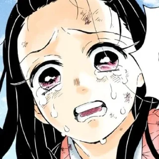 😭 emoji Незуко солнышко!! Telegram sticker 6 of 31