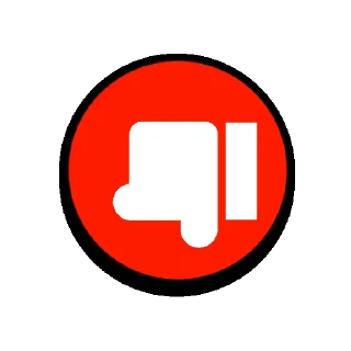 👎 emoji @RICHST1 VA @Rustambekovs_crypto @A50887 Telegram sticker 3 of 12