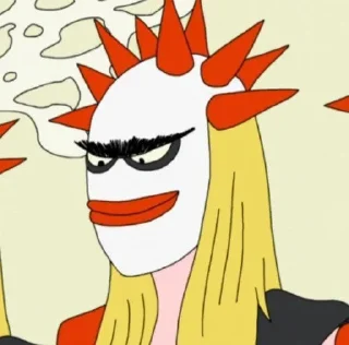 Sticker from Superjail! The triplets♦