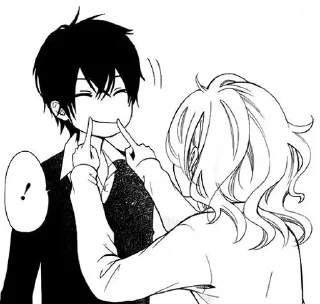 чб💕 sticker 2