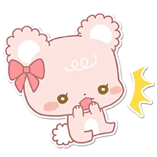 😱 emoji Sweet Sugar Cubs (@TgSticker) Telegram sticker 21 of 46