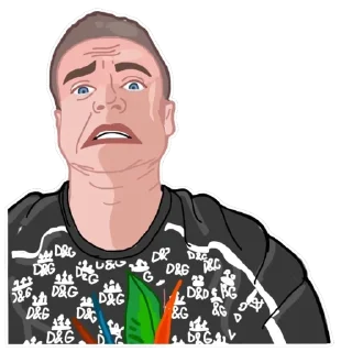 😰 emoji Здраав классик Telegram sticker 7 of 42
