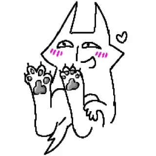 Sticker from Puso paws👀👅 @Fruntelka
