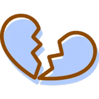 💔 emoji Hearts ❤️ @xkysluv Telegram sticker 12 of 120