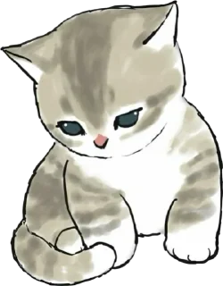 😔 emoji котики для котика Telegram sticker 18 of 62